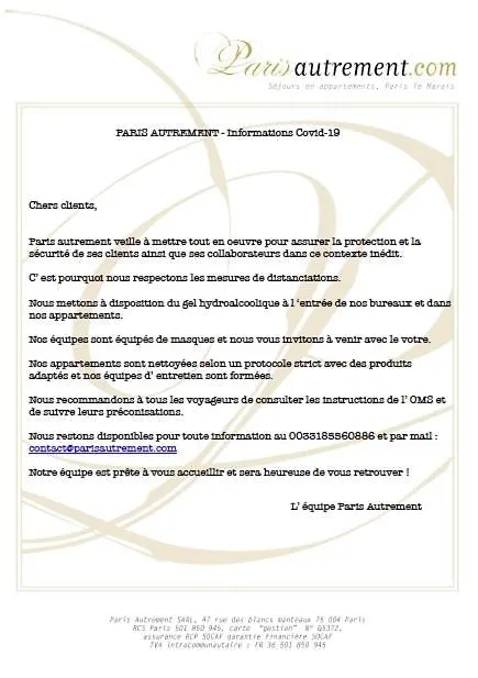 Rue Charlot Le Marais Apartamento *